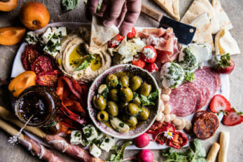 Spring Antipasto Platters and Appetizers