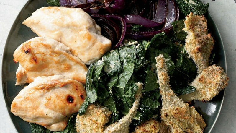 Chicken Kale Caesar