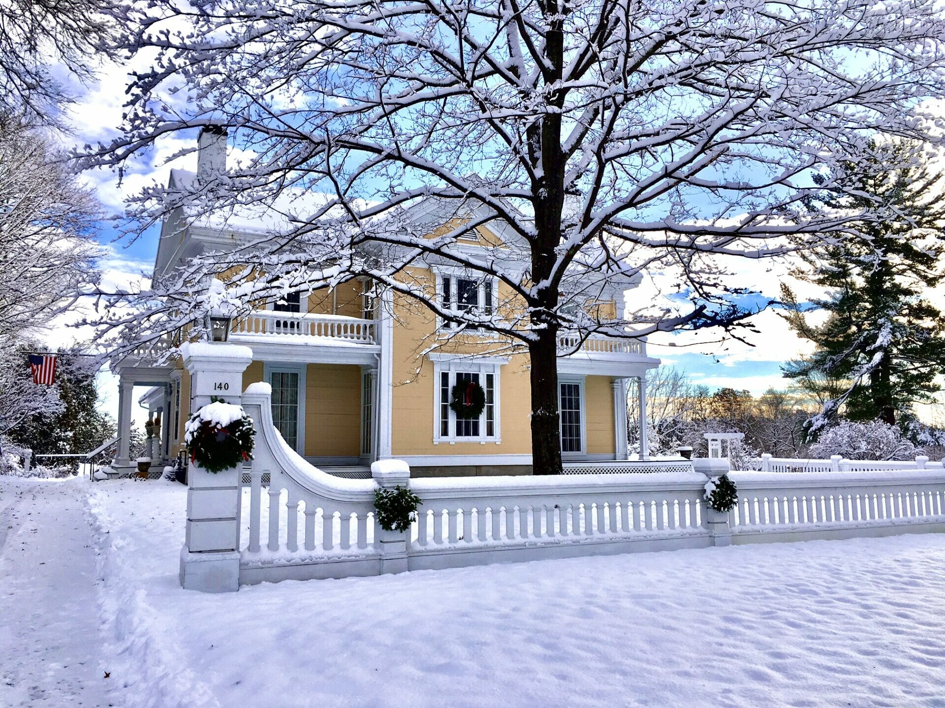 Christmas In the Old Center in North Andover Butcher Boy Market