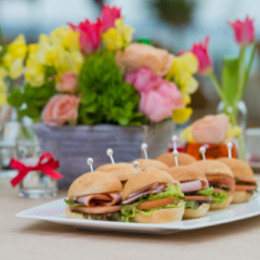 garden party finger food