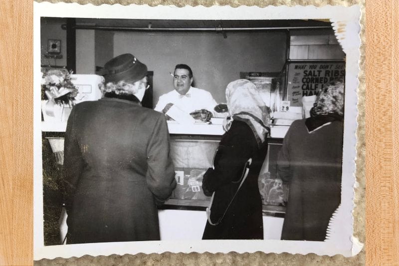 Opening Day 1955 Butcher Boy Market Evolution of Dinner