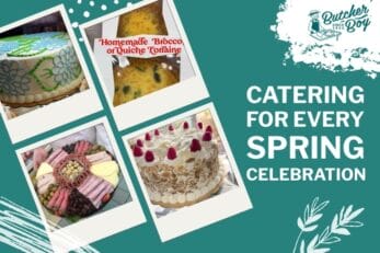 spring party catering ideas